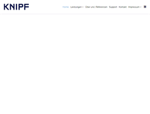 Tablet Screenshot of knipf.com